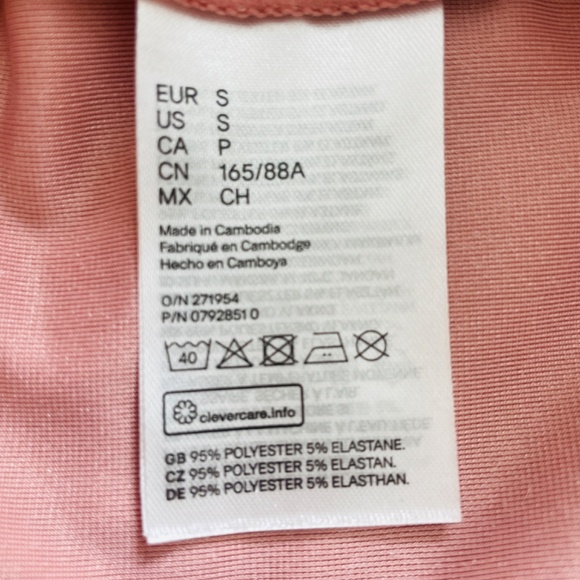 H&M Pink Velvet Mini Dress - Picture 6 of 6